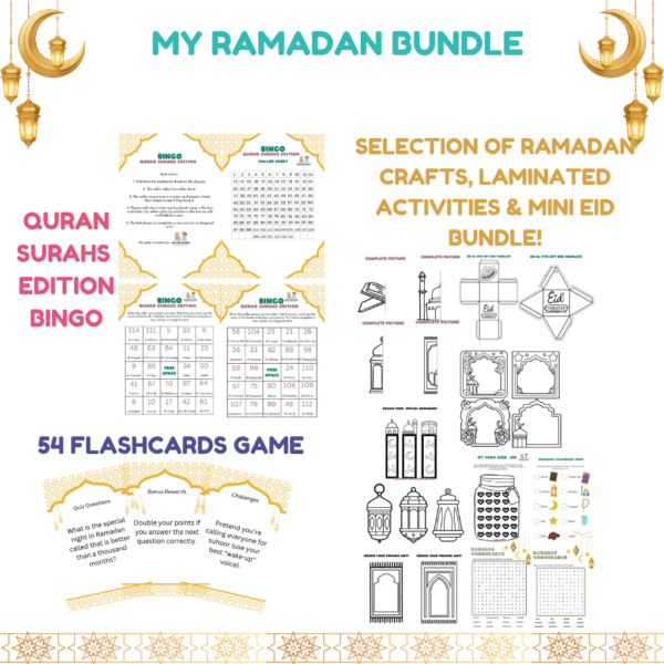 Ramadan Bundle: The Ultimate Learning and Fun Pack for Your Kids! - Image 2