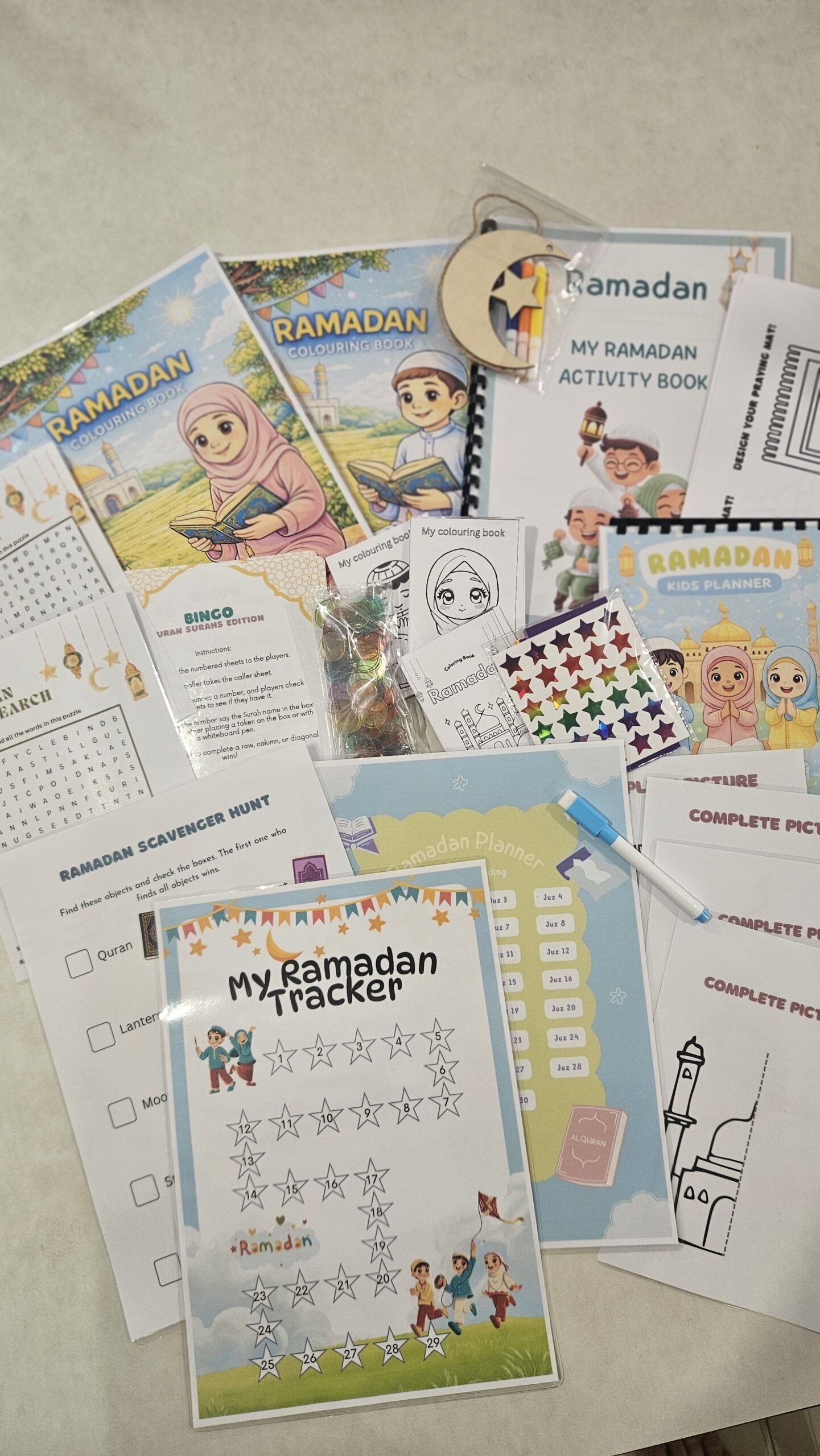 Ramadan Bundle: The Ultimate Learning and Fun Pack for Your Kids!