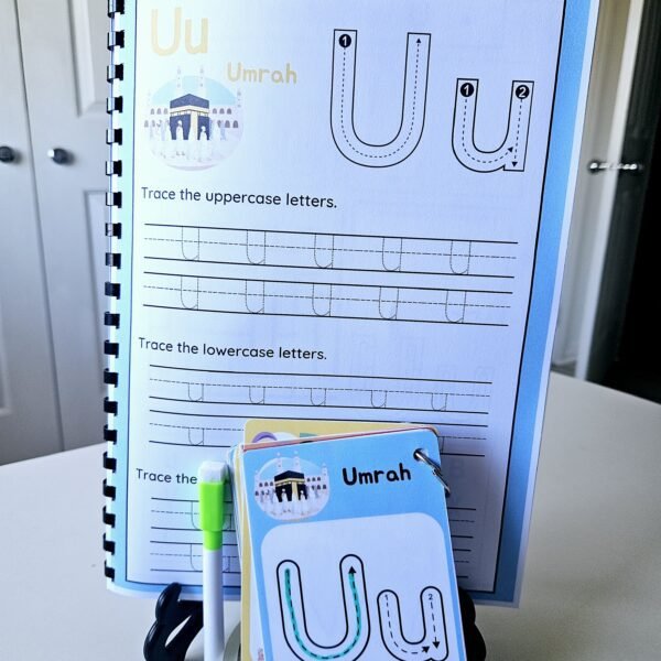 Islamic English Alphabet Workbook for Kids – 80 Pages of Fun & Learning! - Image 3